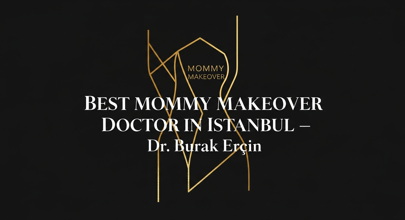 Black background with gold line-art female silhouette and bold central text reading 