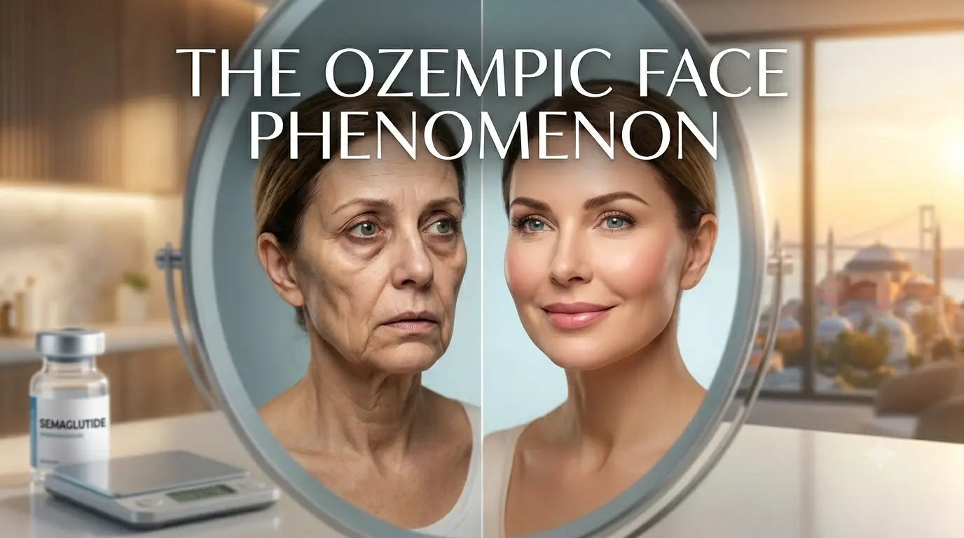 Ozempic face cover